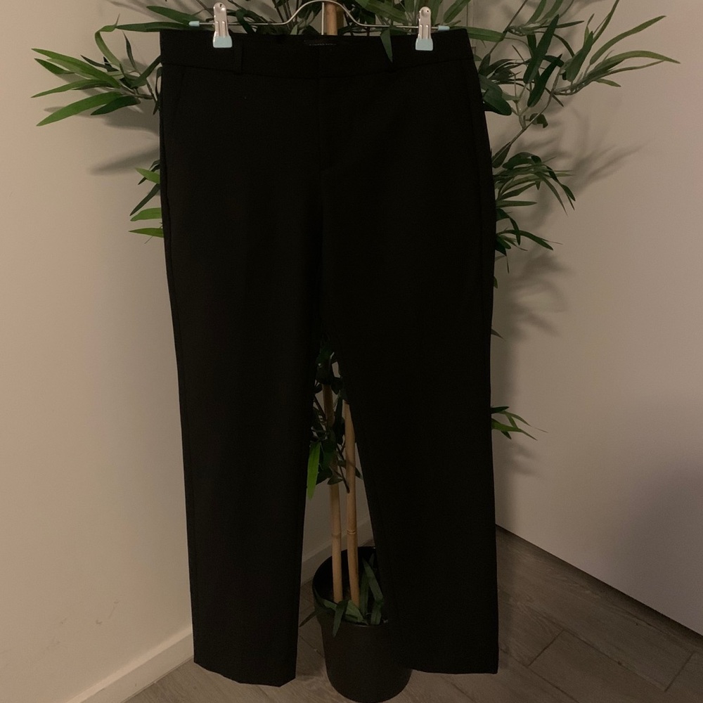 Banana Republic Straight Black Work Pant